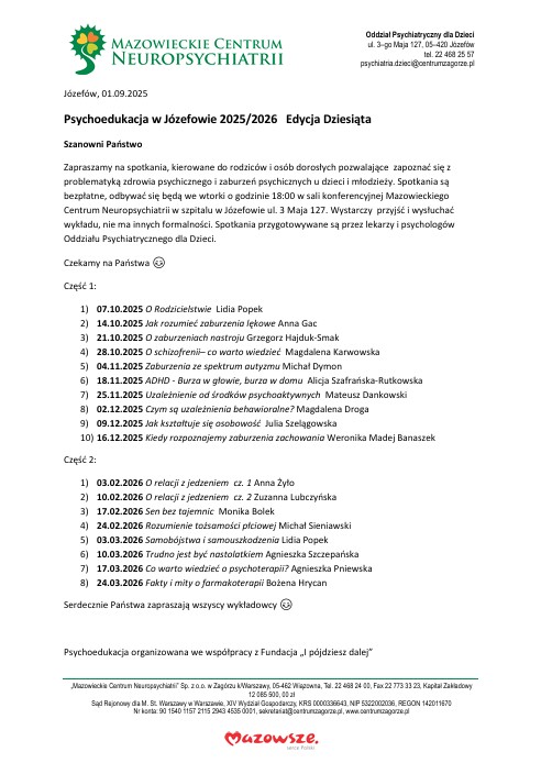 psychoedukacja_Józefow